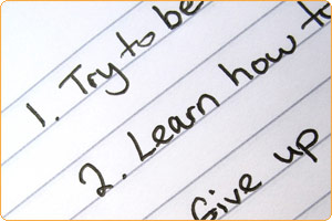 New Year's goals resolutions tips accomplishing succeed