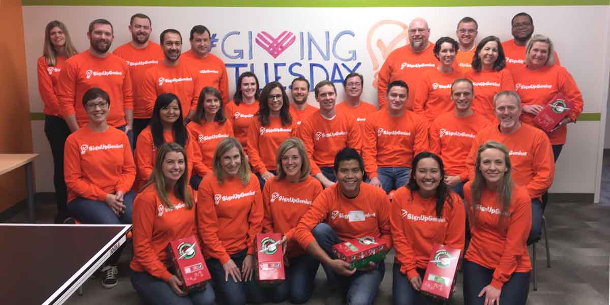 giving tuesday service projects signupgenius company news