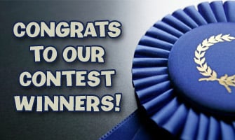 Congrats to our contest winners!