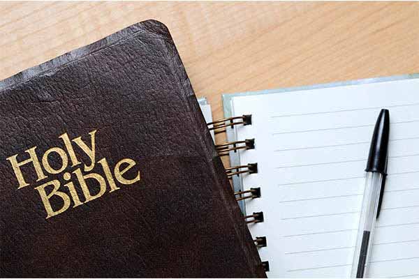 bible study notepad