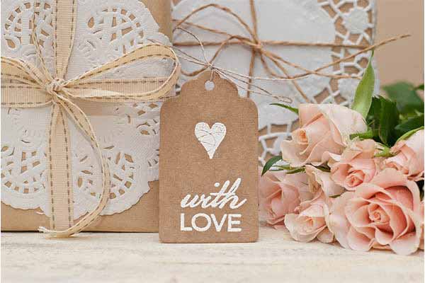 with love wedding gift