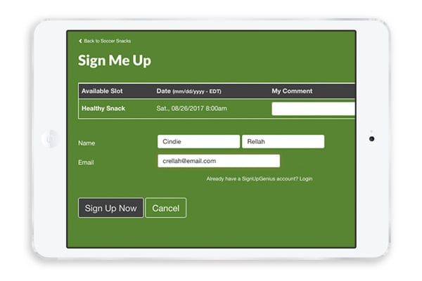 SignUpGenius Introduces Site Upgrades for Easier Group ...