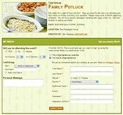 Potluck template