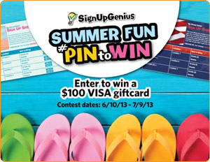 Win $100 in our Pin to Win Contest!