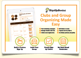 introduce signupgenius to your group
