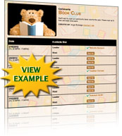 Book Club Sign Up Template