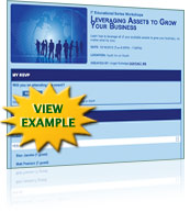 Business Meeting Sign Up Template