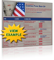 Boy Scout Sign Up Template