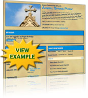 Church Picnic Sign Up Template