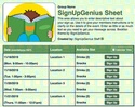 Bookfair cross sign up sheet