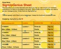 Circles sign up sheet
