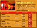 Chinese Party sign up sheet