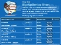 School Books sign up sheet