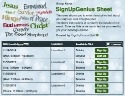 Christmas Names sign up sheet
