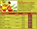 Fruit tray sign up sheet