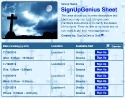 Cross 3 sign up sheet