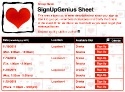 Valentines 5 sign up sheet