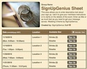 Wedding 2 sign up sheet