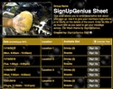 Car Wash sign up sheet