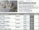 Wedding 3 sign up sheet