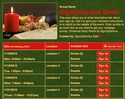 Christmas Story sign up sheet
