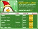 Holly Jolly sign up sheet