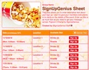 Popcorn II sign up sheet