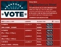Vote sign up sheet