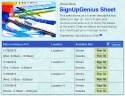 School Supplies sign up sheet