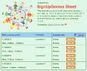 World Kids sign up sheet
