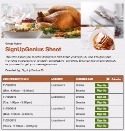 Thanksgiving Dining sign up sheet