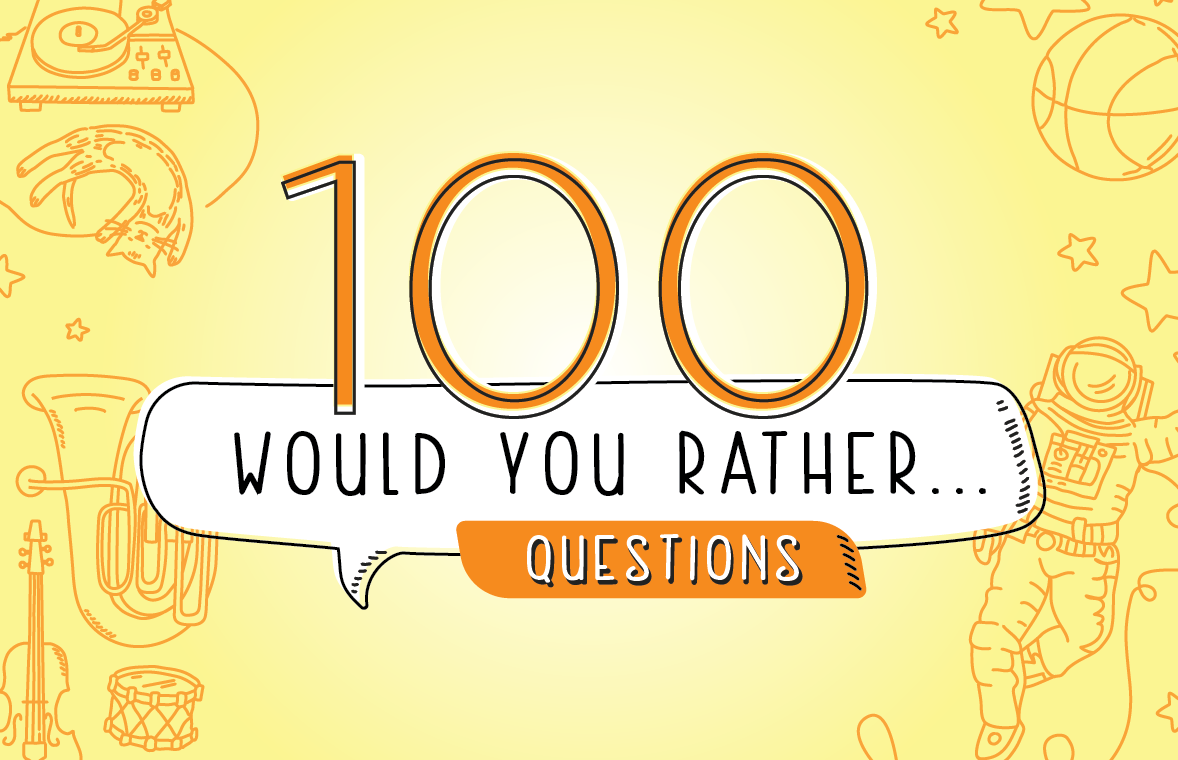 This is the BEST list of Would You Rather Questions! We seriously