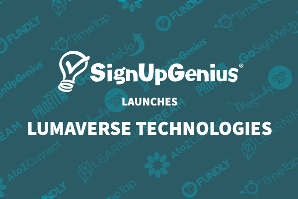 SignUpGenius Launches Lumaverse Technologies