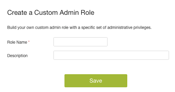 screenshot of custom admin role fields