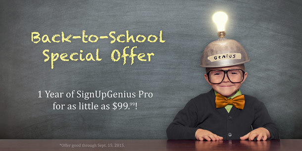 special offer signupgenius