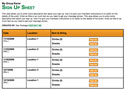 SignUpGenius Colors sign up sheet
