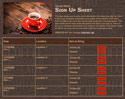 Coffee 2 sign up sheet