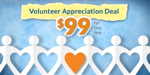 new theme giveaways premium subscription deal coupon volunteer appreciation