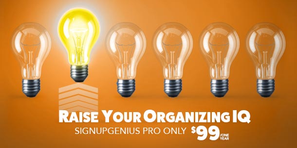 SignUpGenius online sign ups forms sheets deal coupon discount rate