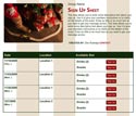 Christmas Train sign up sheet