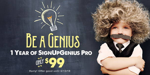 SignUpGenius Pro, deal, discount, offer, coupon, organizing, online tool, sign up site