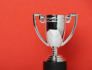 winner award trophy