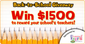 Win $1500 for Your School