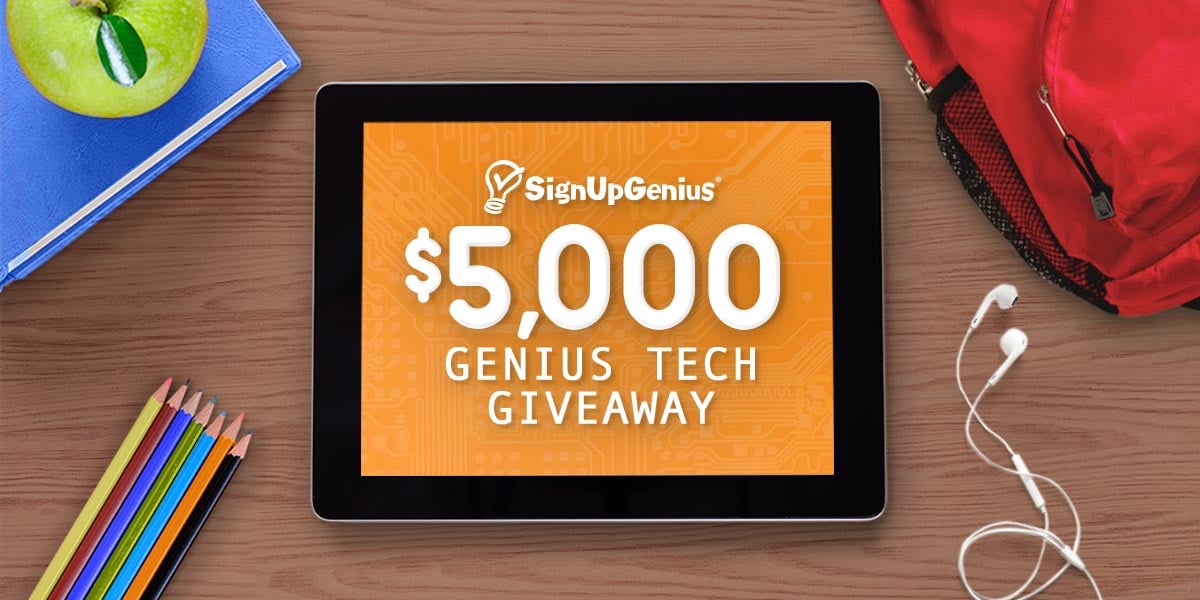 contest giveaway school technology nominate enter entry