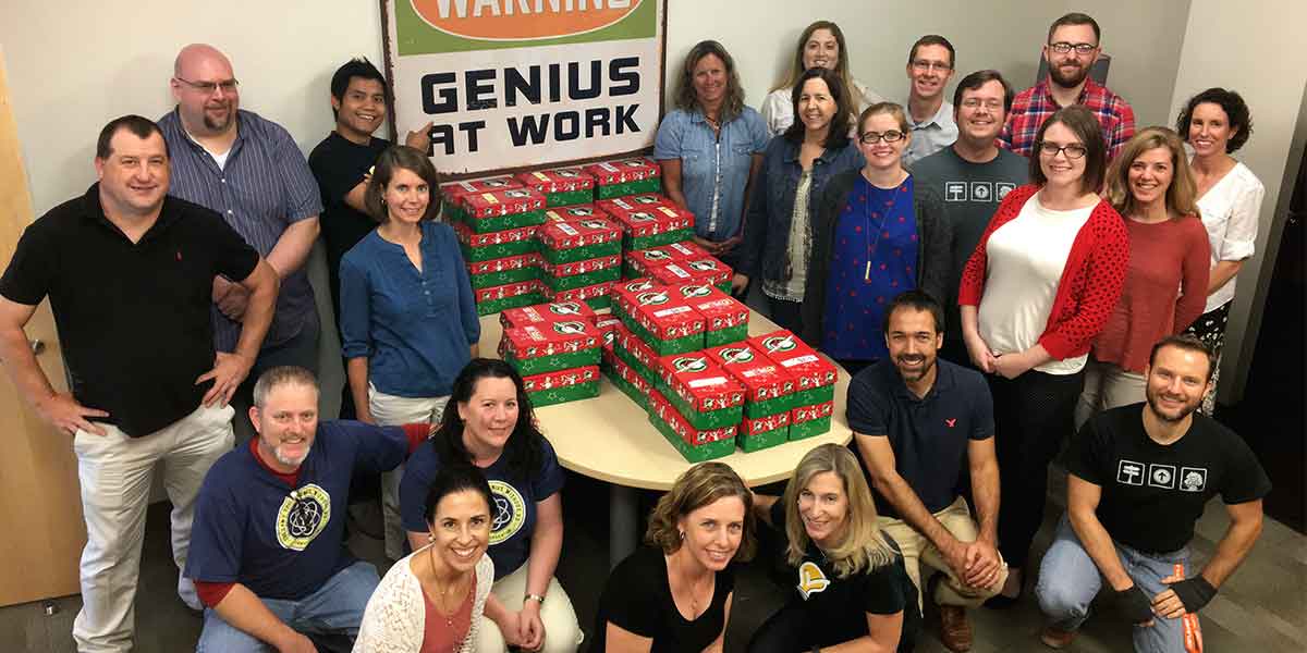 SignUpGenius Serves: Packing Boxes for Operation Christmas Child