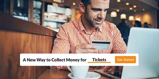 collect money payments online sign ups