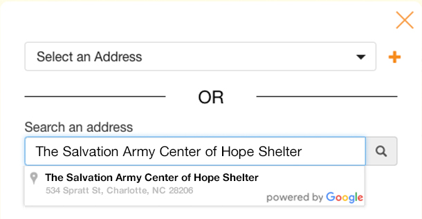 google map location feature