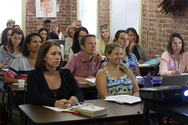 Nutrition Therapy Institute students in classroom