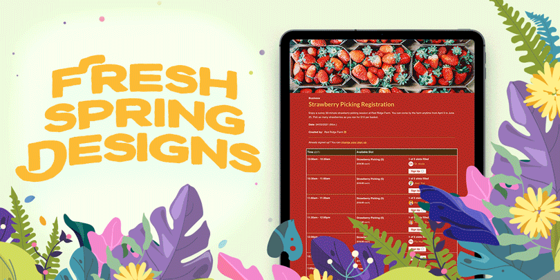 Fresh Spring Designs for Planning a New Season in 2021