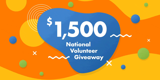 National Volunteer Month Giveaway